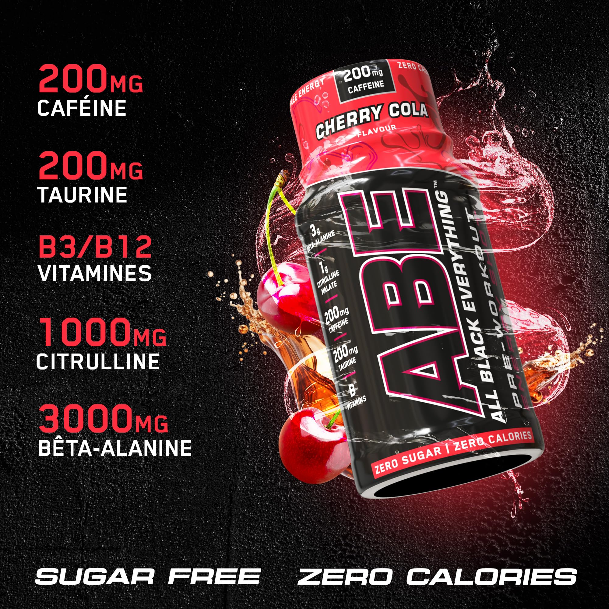 Applied Nutrition ABE (All Black Everything) Shots - British Brands