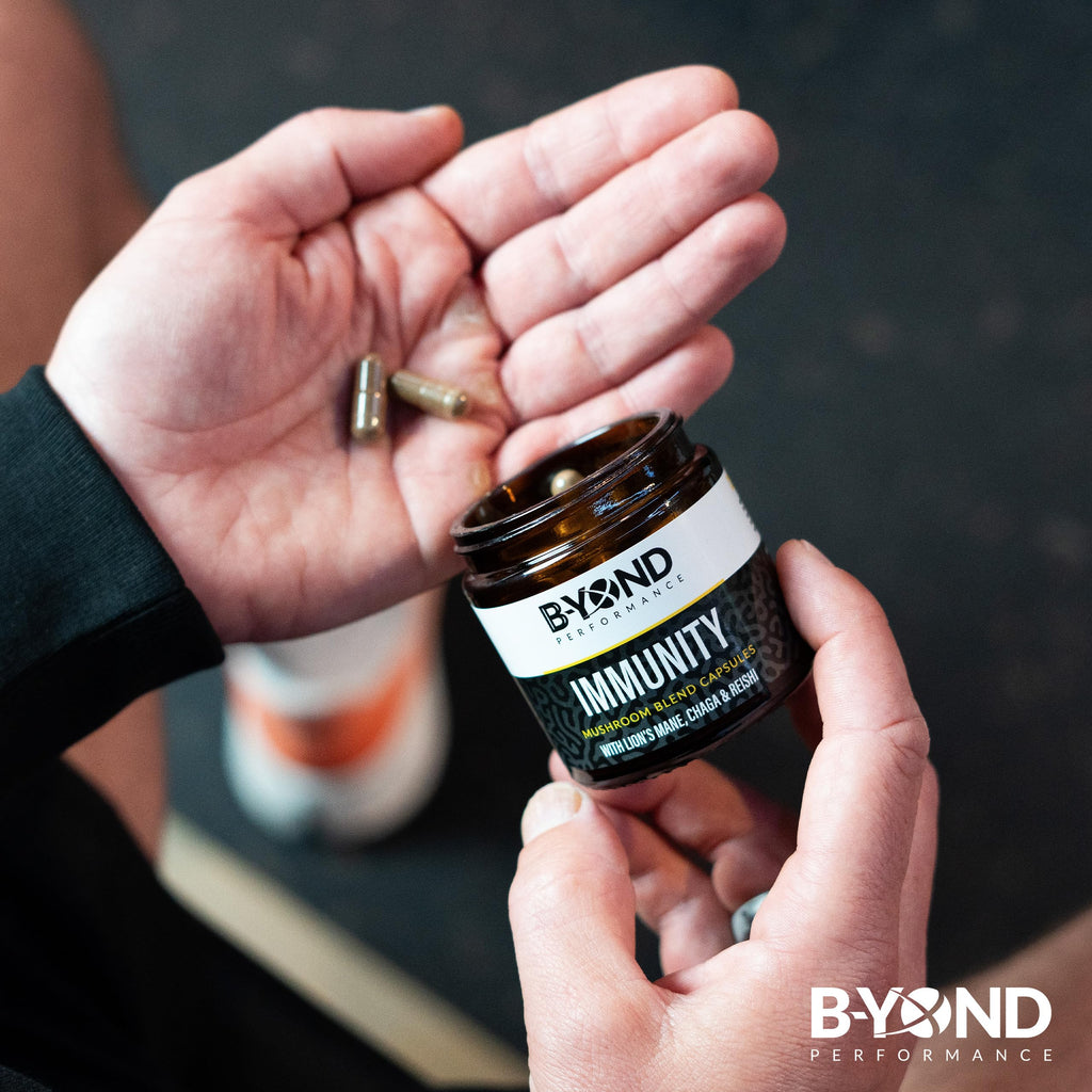 BYOND PERFORMANCE Immunity Mushroom Capsules - 60 Caps - Mushrooms