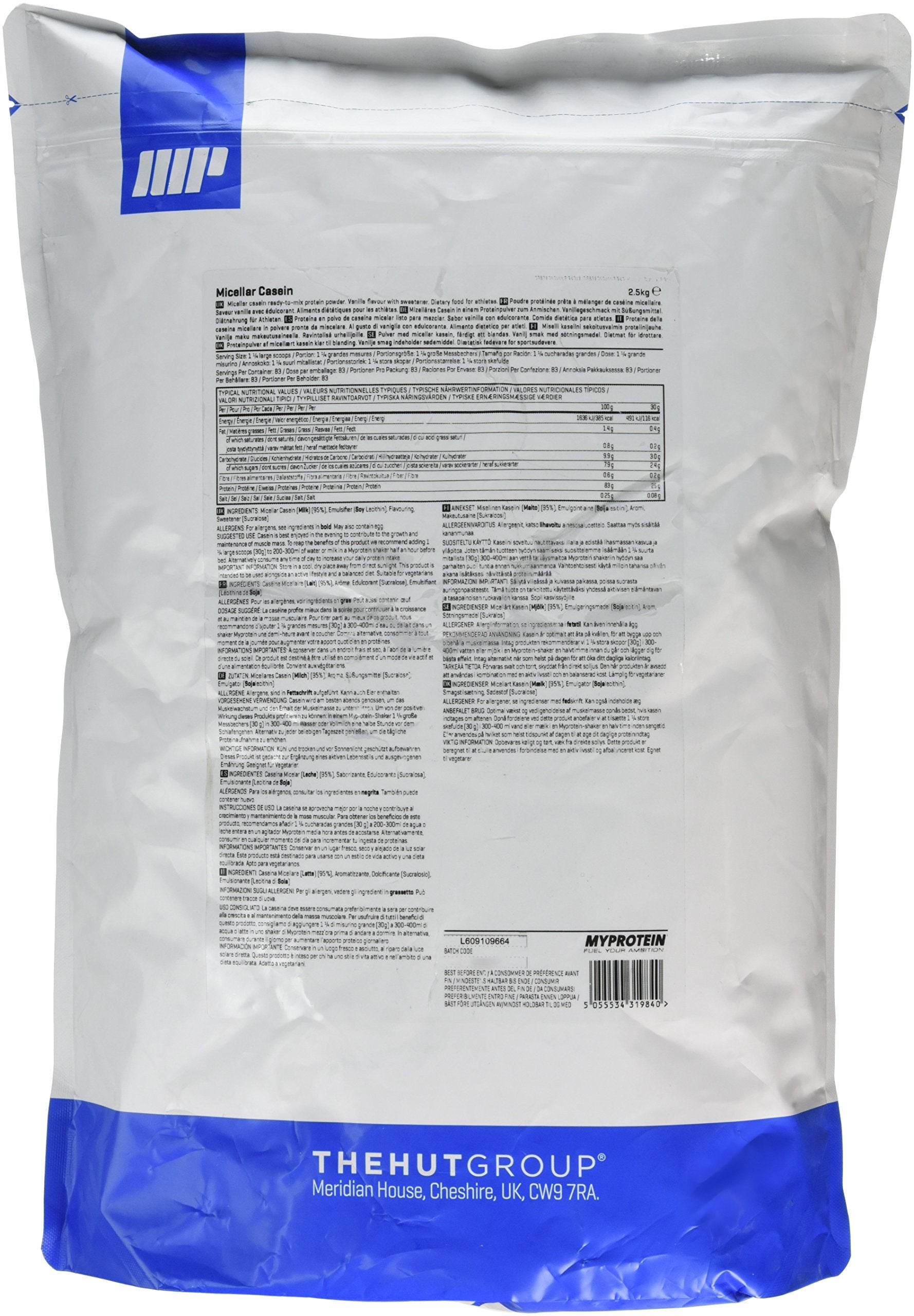 MyProtein Impact Casein - Casein Proteins