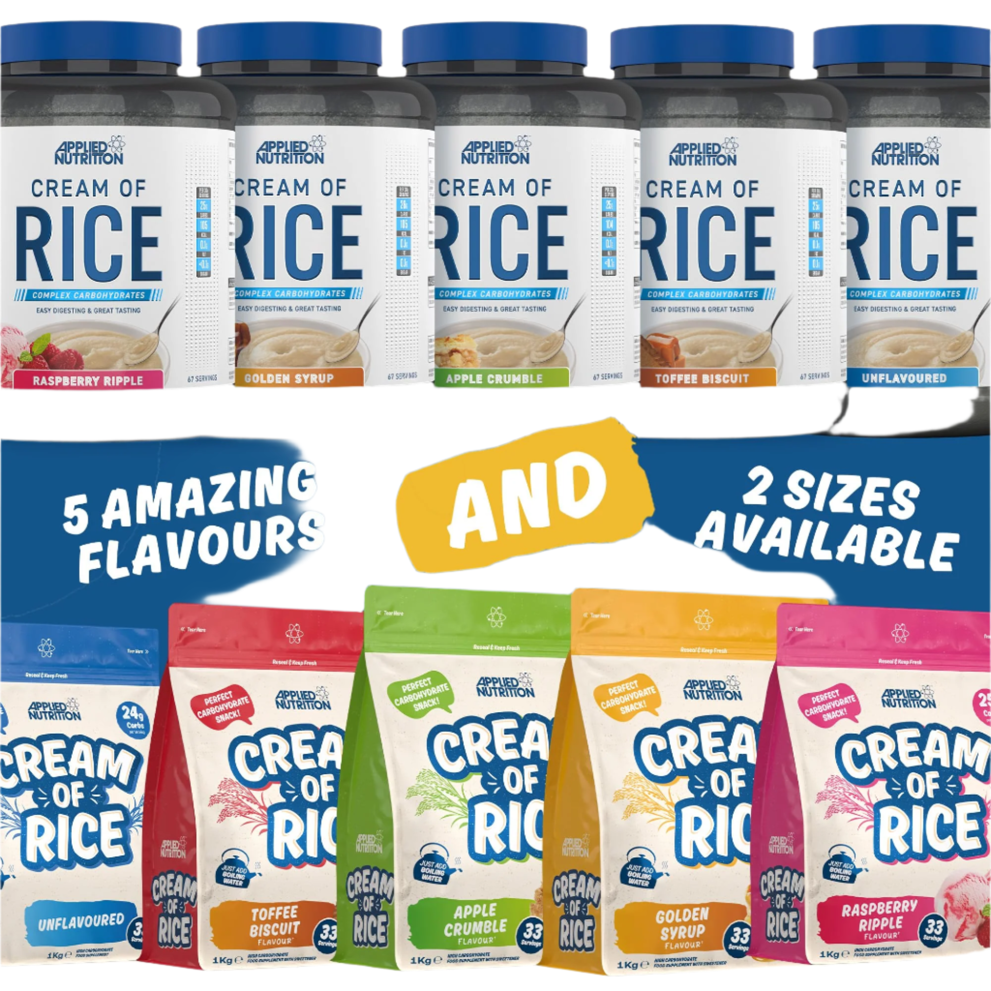 Applied Nutrition Cream Of Rice - Cream of Rice Powder