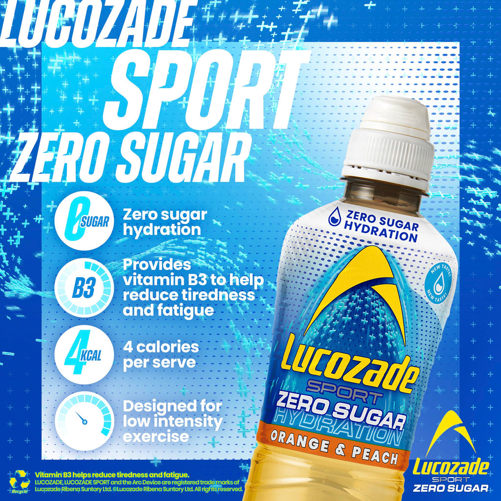 Lucozade Sport Zero 12x500ml