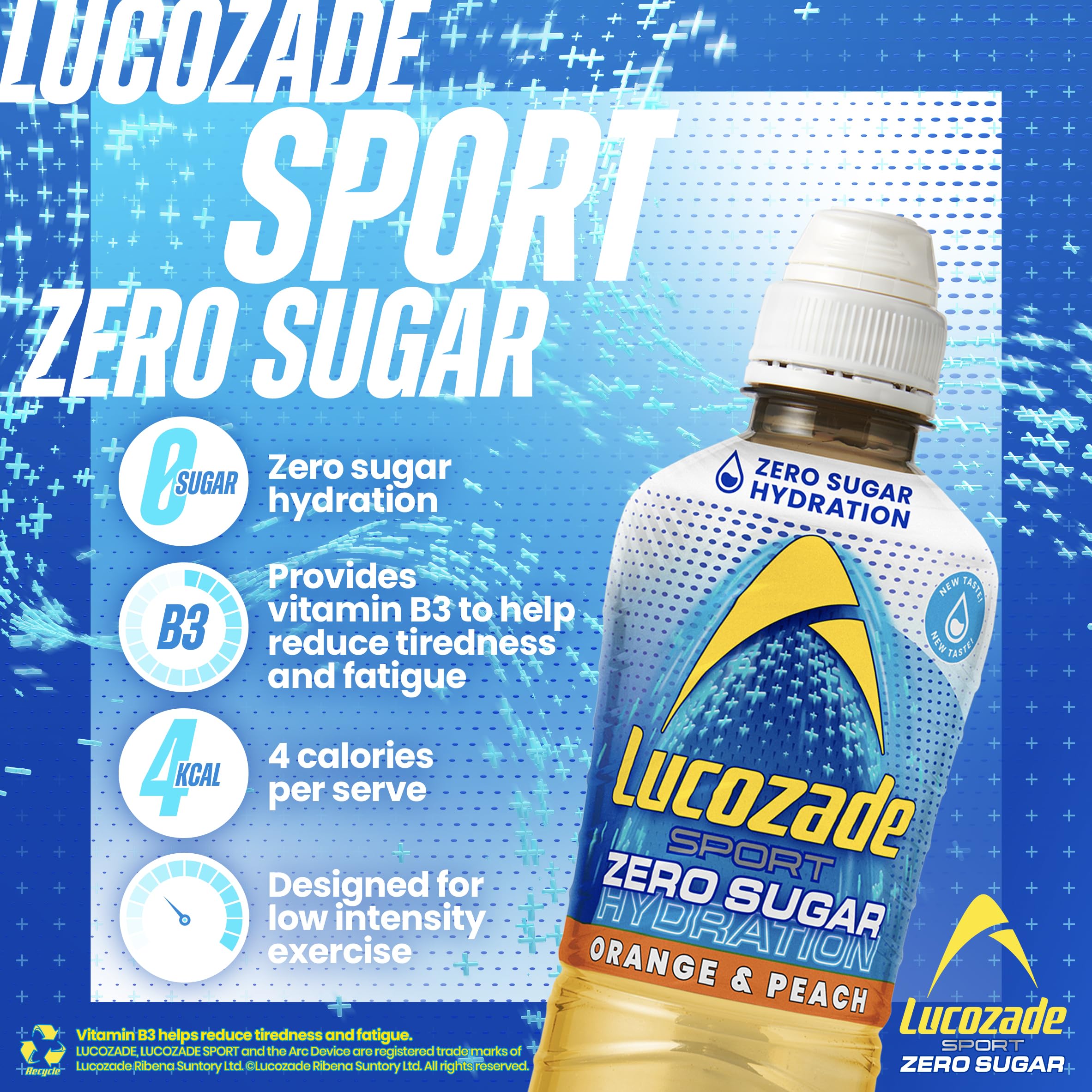 Lucozade Sport Zero 12x500ml