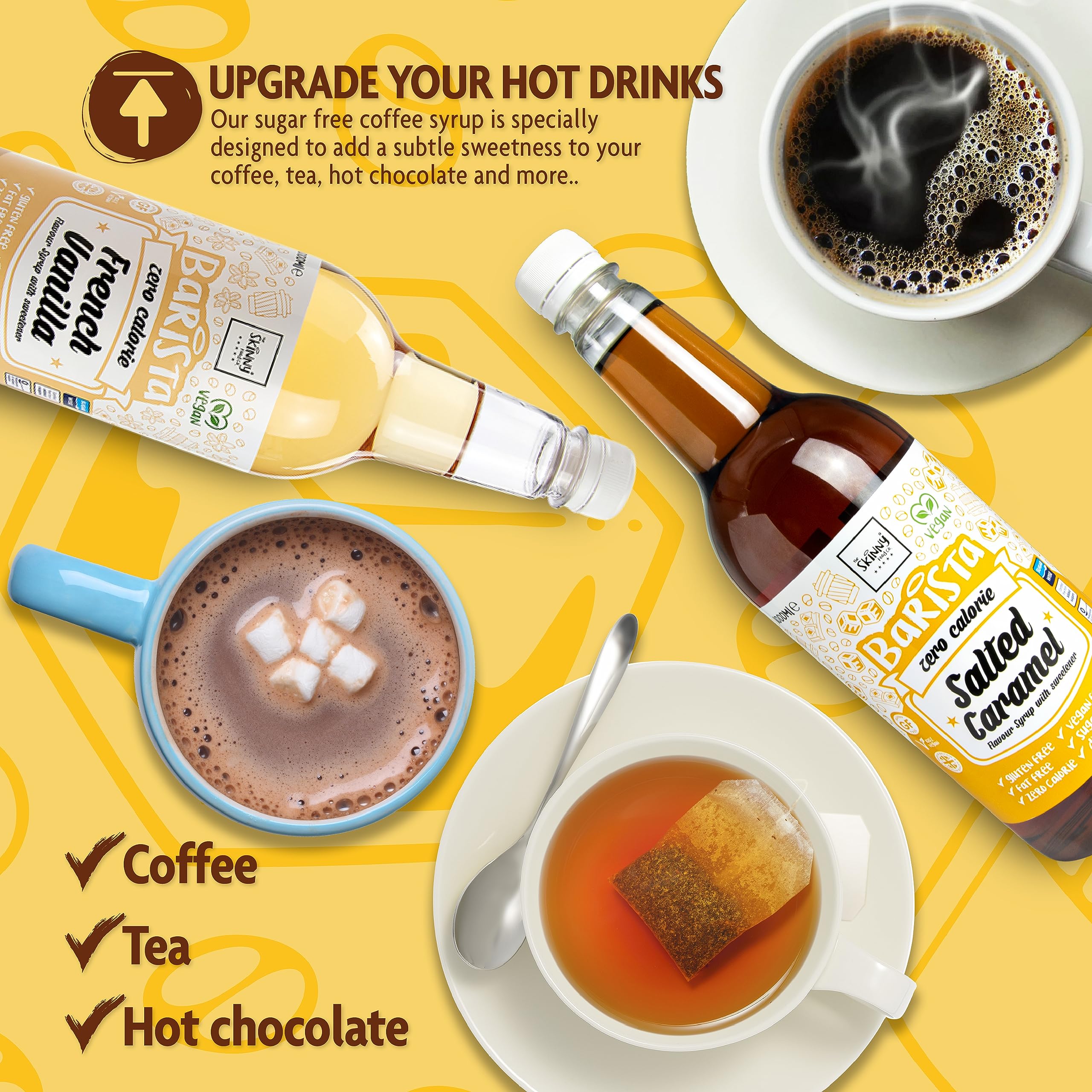 The Skinny Food Co Skinny Barista Zero Calorie Coffee Syrup - Zero VAT ZER001