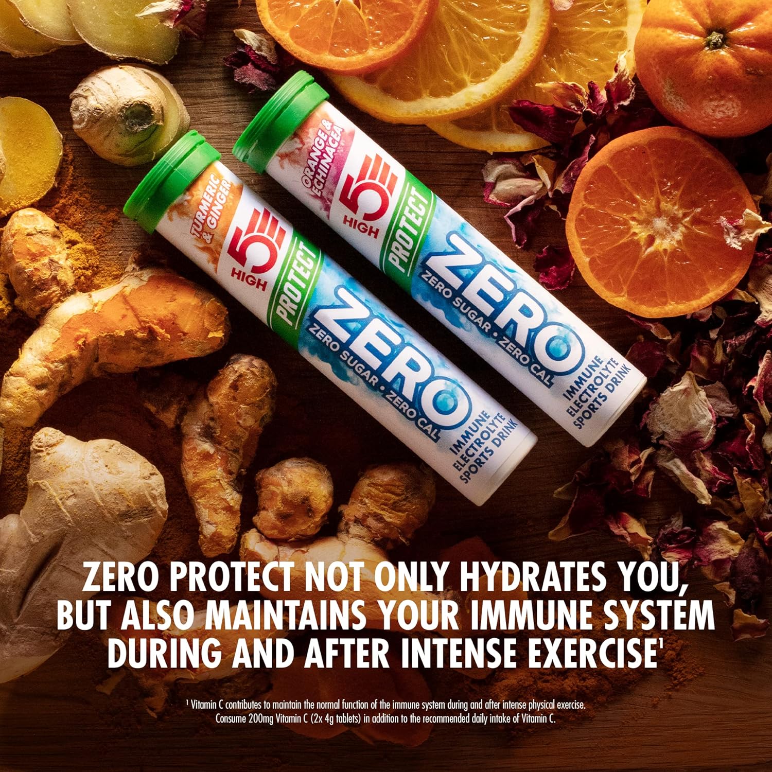 HIGH5 ZERO Protect - 8x20 Tabs / Orange & Echinacea