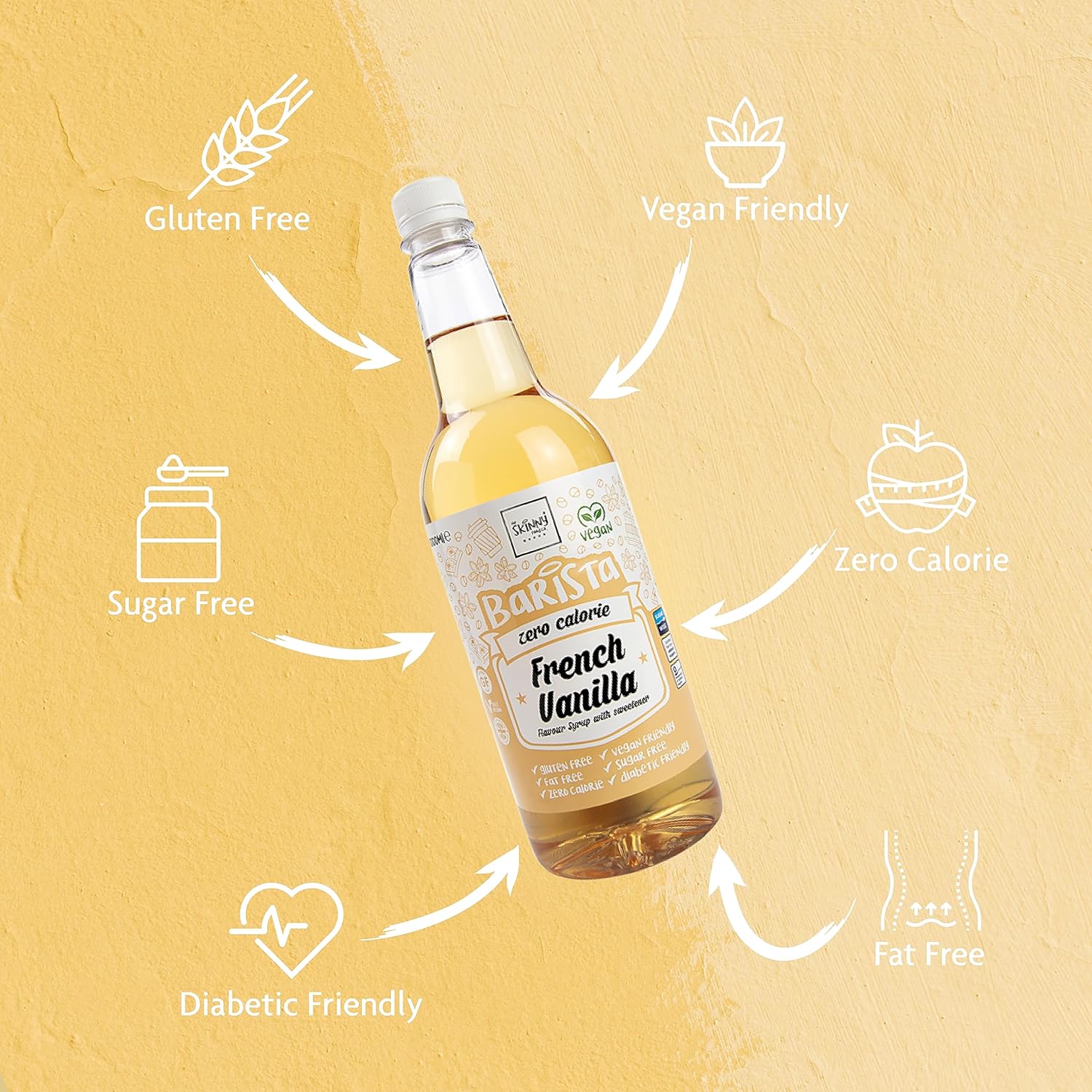 The Skinny Food Co Skinny Barista Zero Calorie Coffee Syrup - Zero VAT ZER001