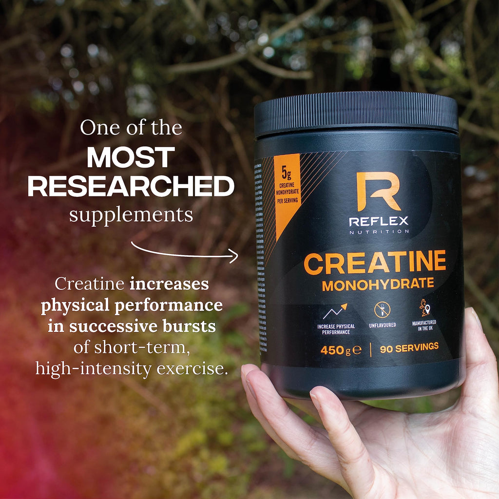 Reflex Nutrition Creatine Monohydrate - 450g / Unflavoured - Creatine Powder