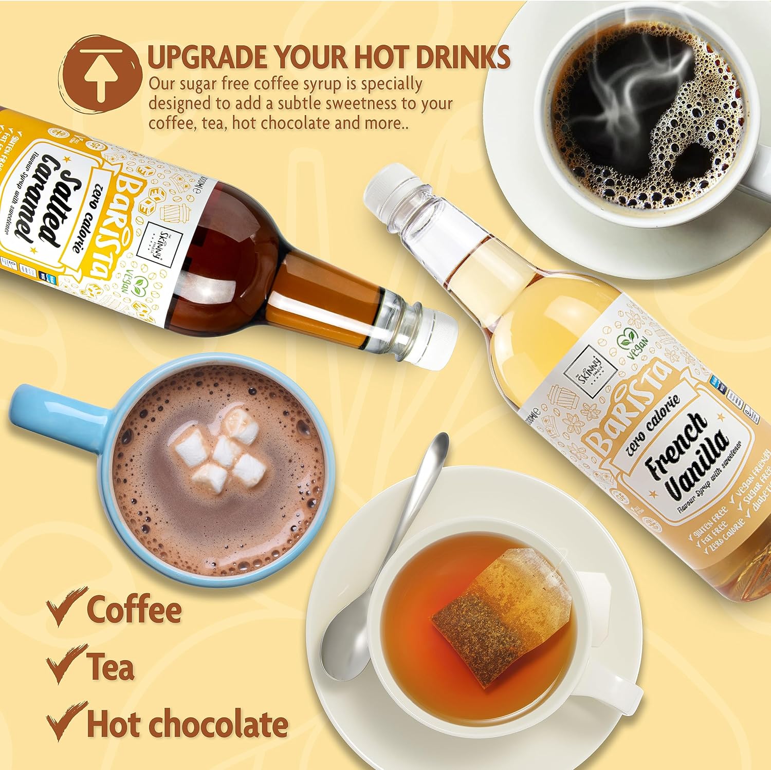 The Skinny Food Co Skinny Barista Zero Calorie Coffee Syrup - Zero VAT ZER001
