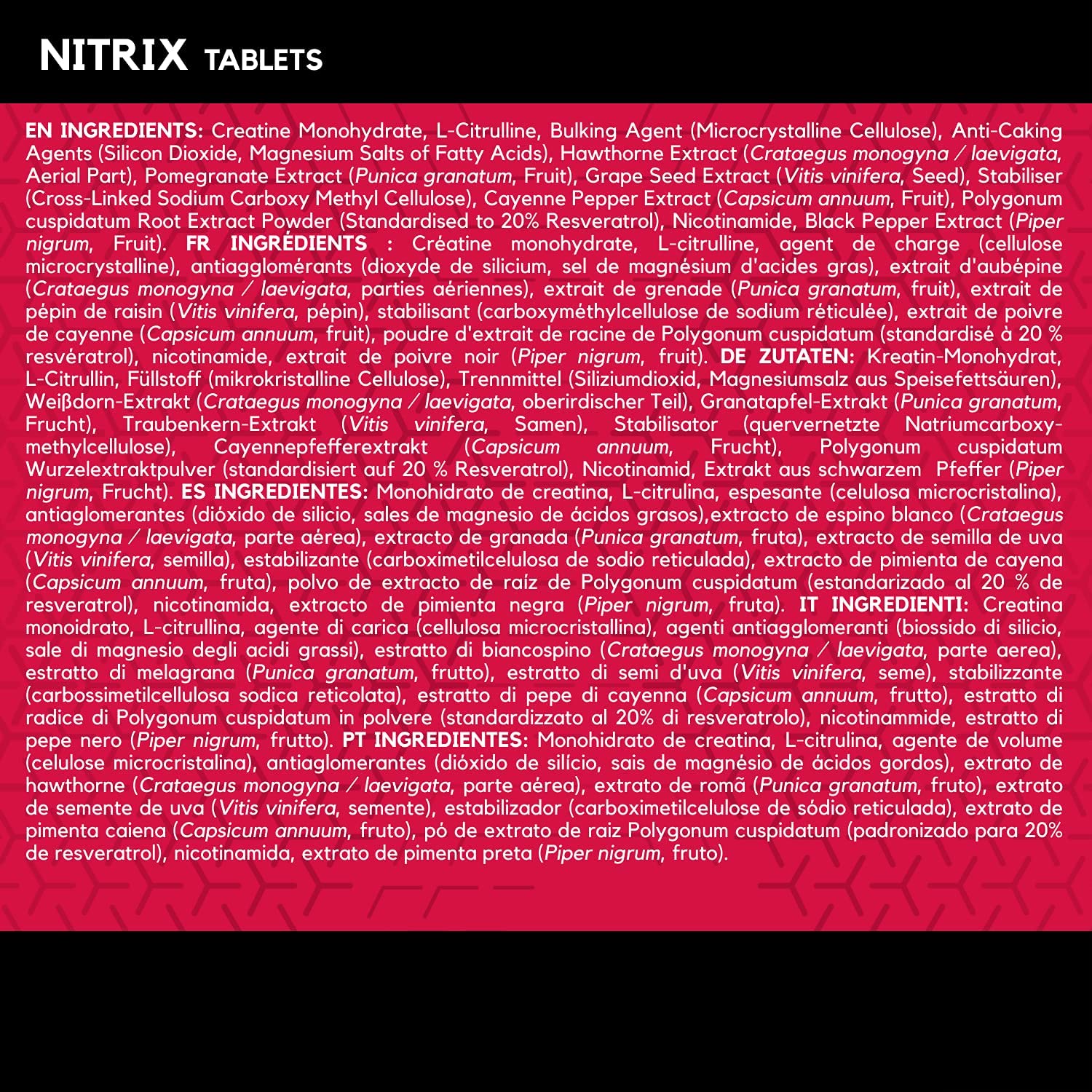 BSN Nitrix 2.0 - 180 Caps - Creatine