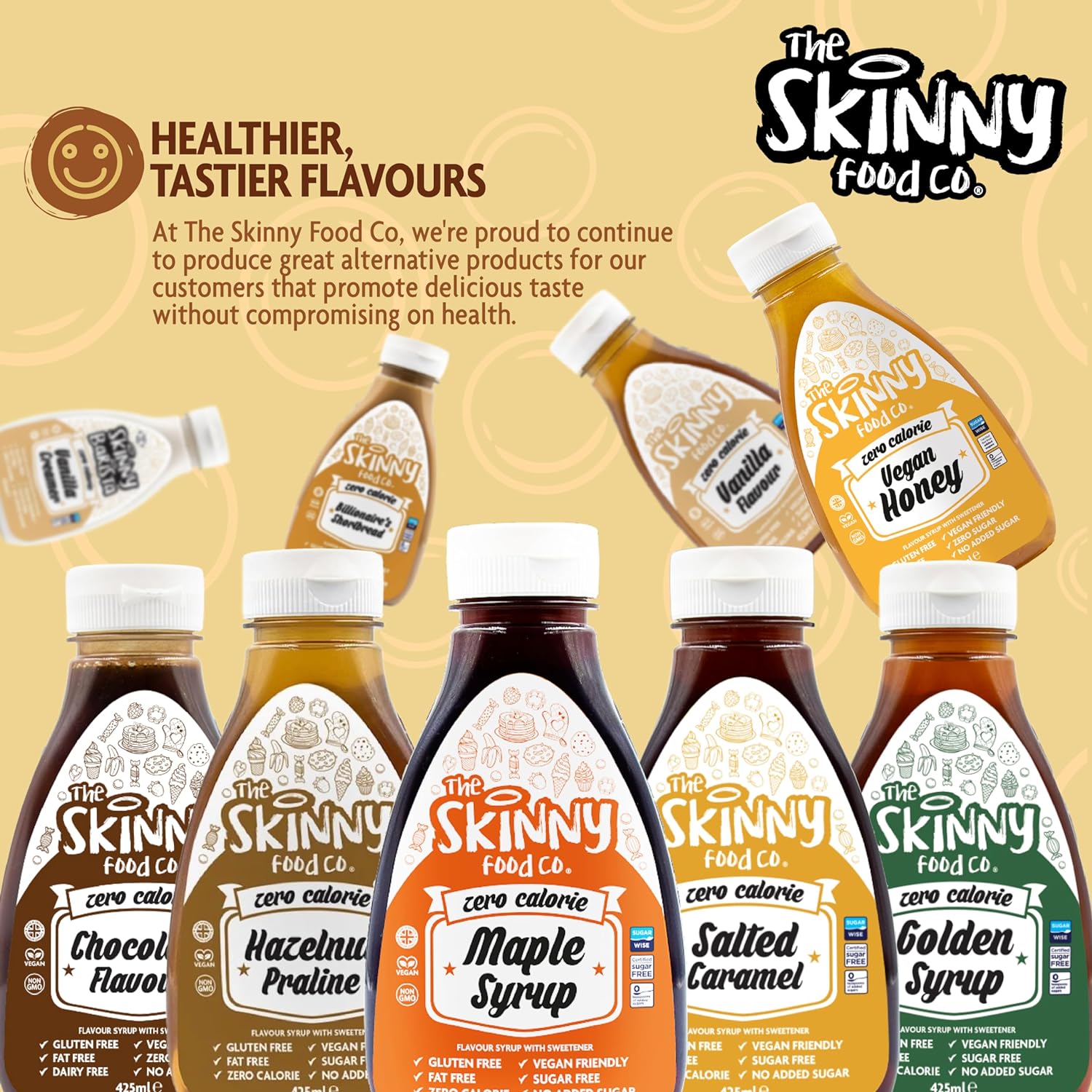 The Skinny Food Co Skinny Syrup - Dessert Sauces