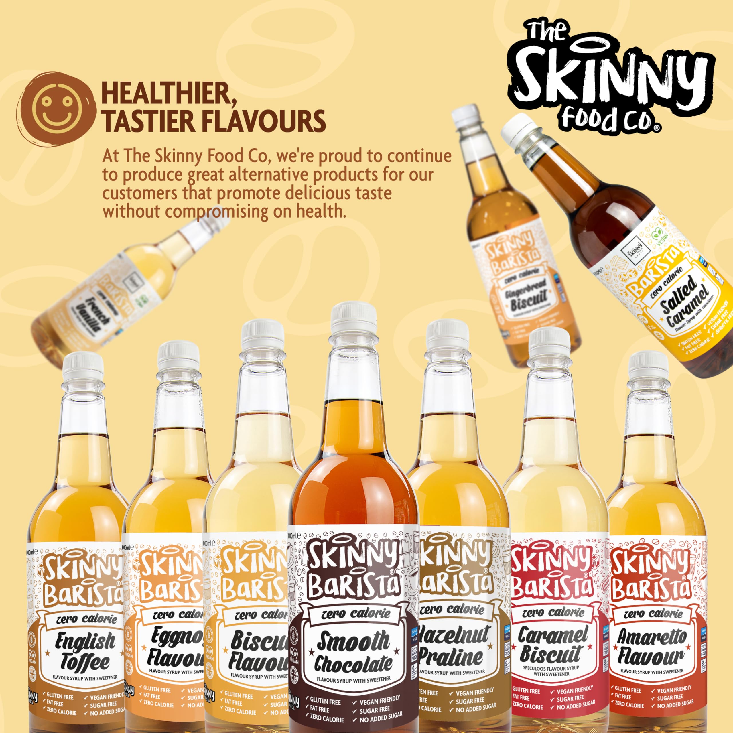 The Skinny Food Co Skinny Barista Zero Calorie Coffee Syrup - Zero VAT ZER001