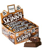 The Skinny Food Co Duo Low Sugar High Protein Bar - 12 x 60g / Chocolate Brownie - Protein Bars