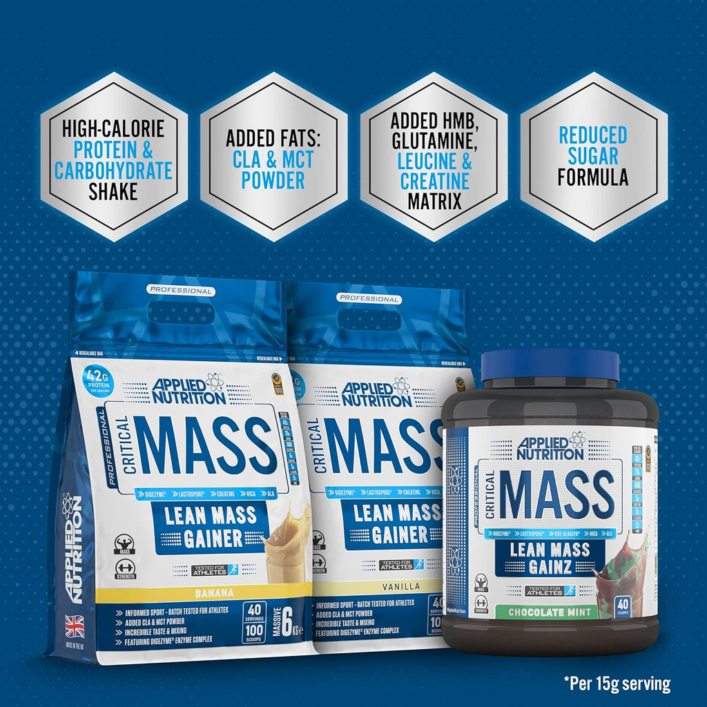 Applied Nutrition Critical Mass Professional - Weight Gainer Powder