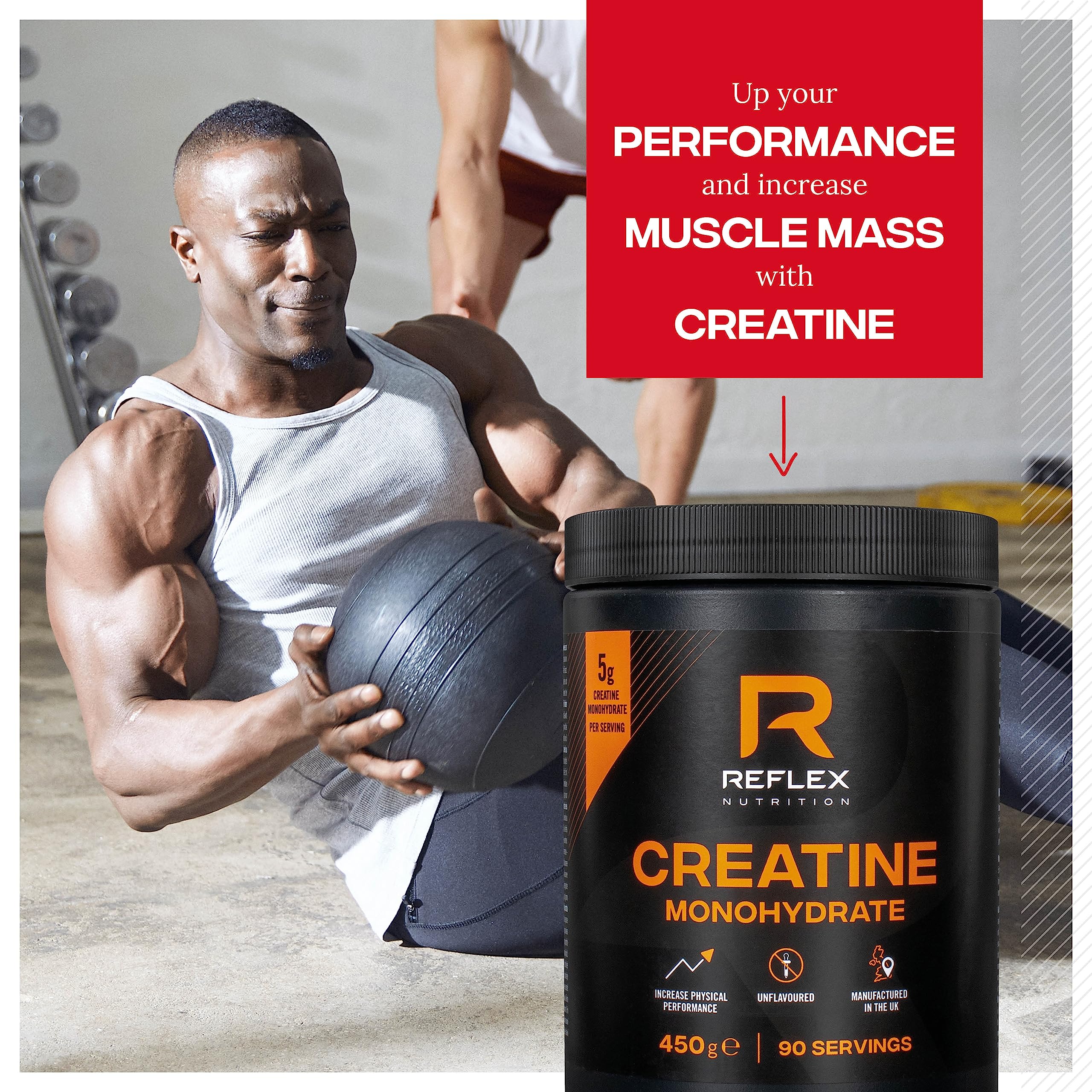 Reflex Nutrition Creatine Monohydrate - 450g / Unflavoured - Creatine Powder