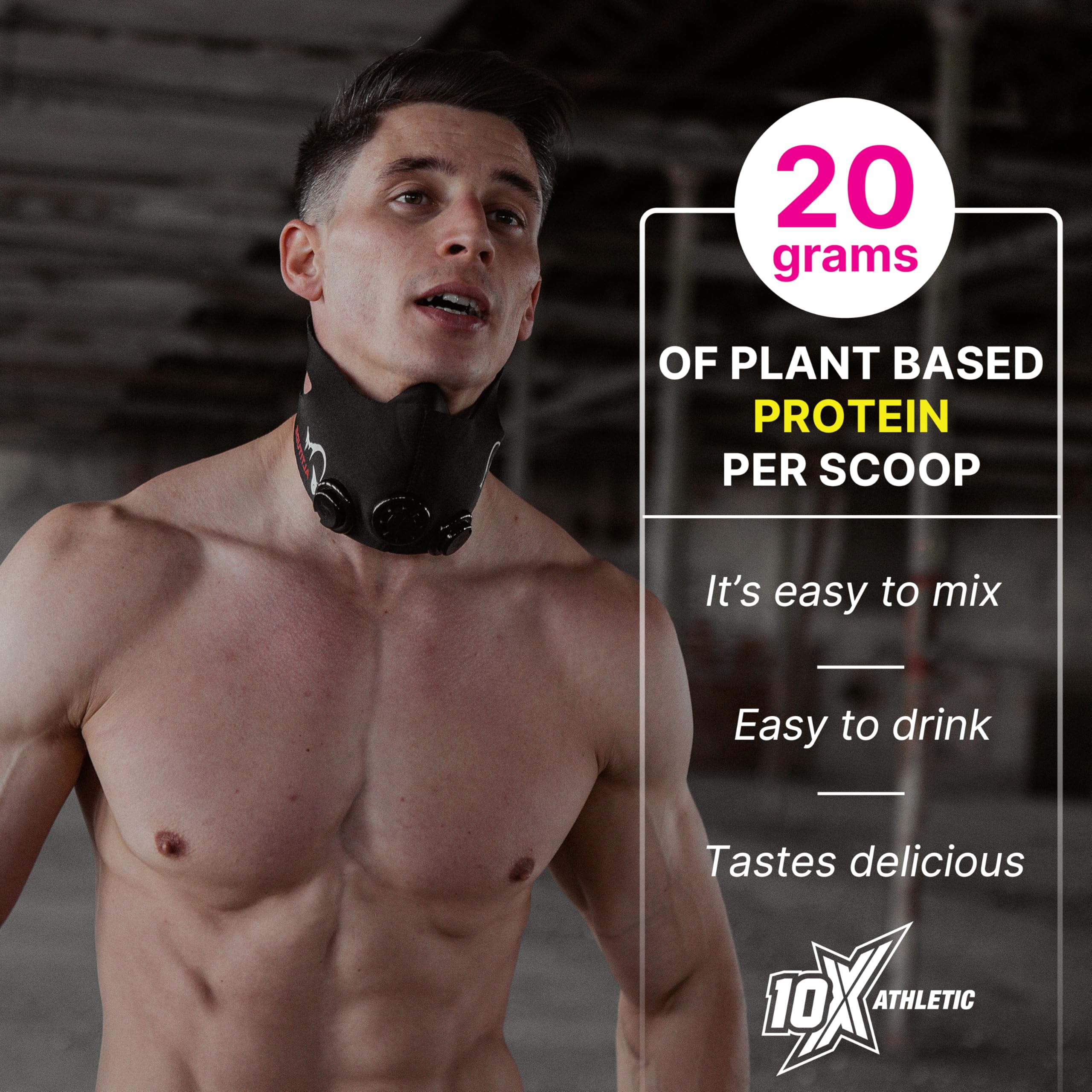 10X Athletic Vegan Protein - Vegan Protein Powder