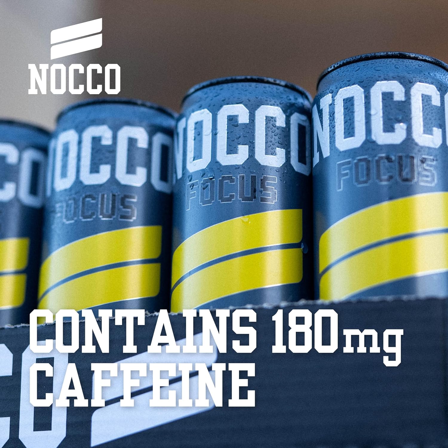Nocco Focus sugar free energy drink pack for alertness and energy boost