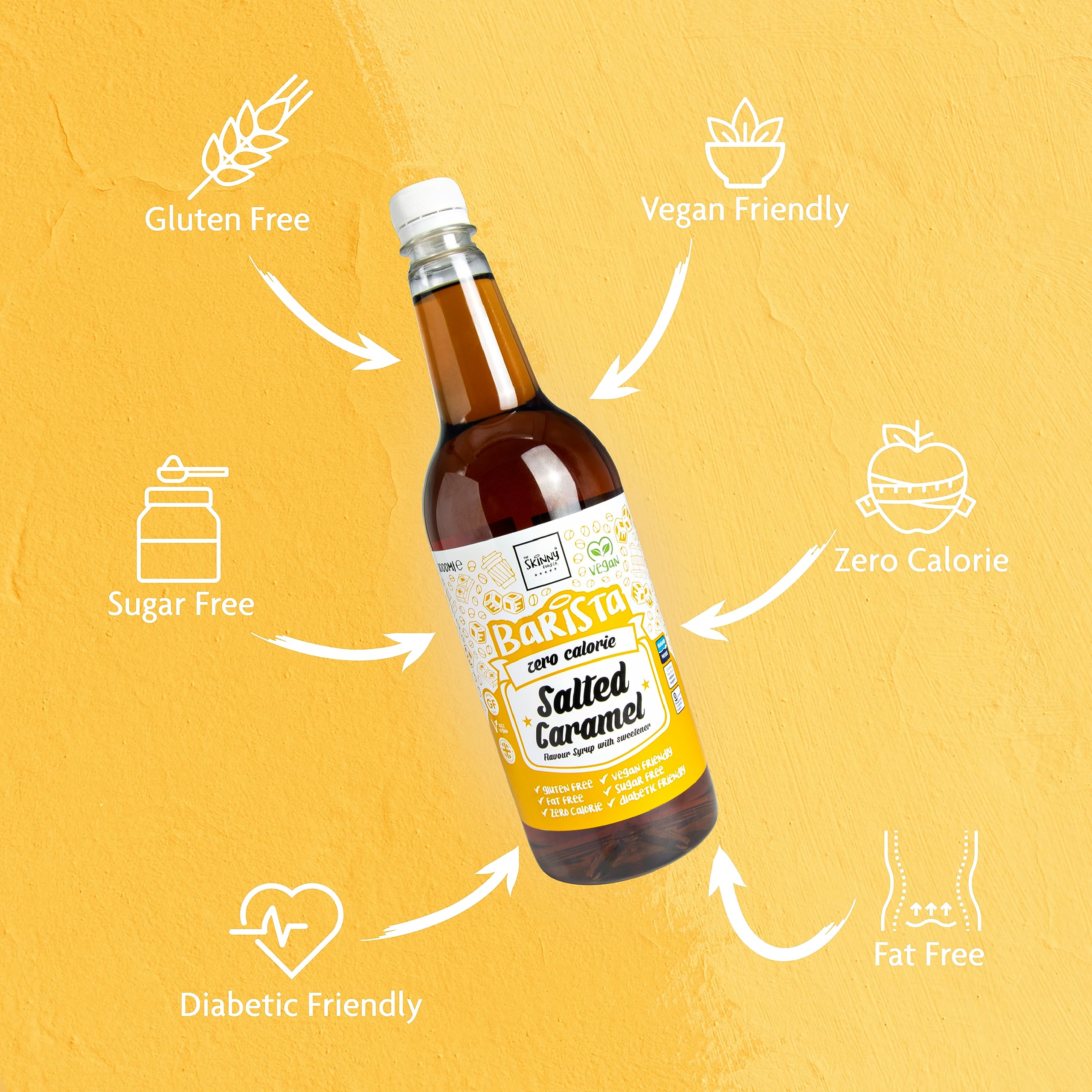 The Skinny Food Co Skinny Barista Zero Calorie Coffee Syrup - Zero VAT ZER001