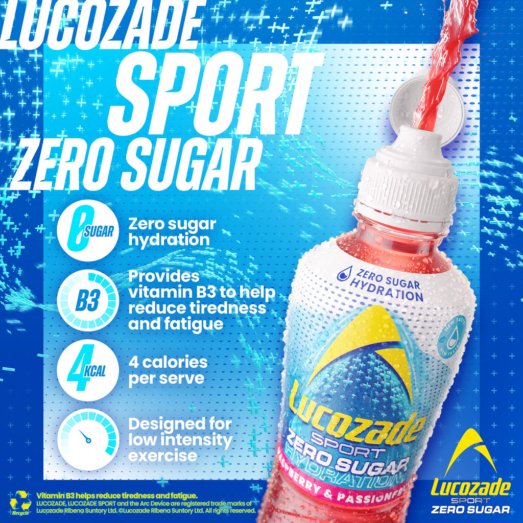 Lucozade Sport Zero 12x500ml