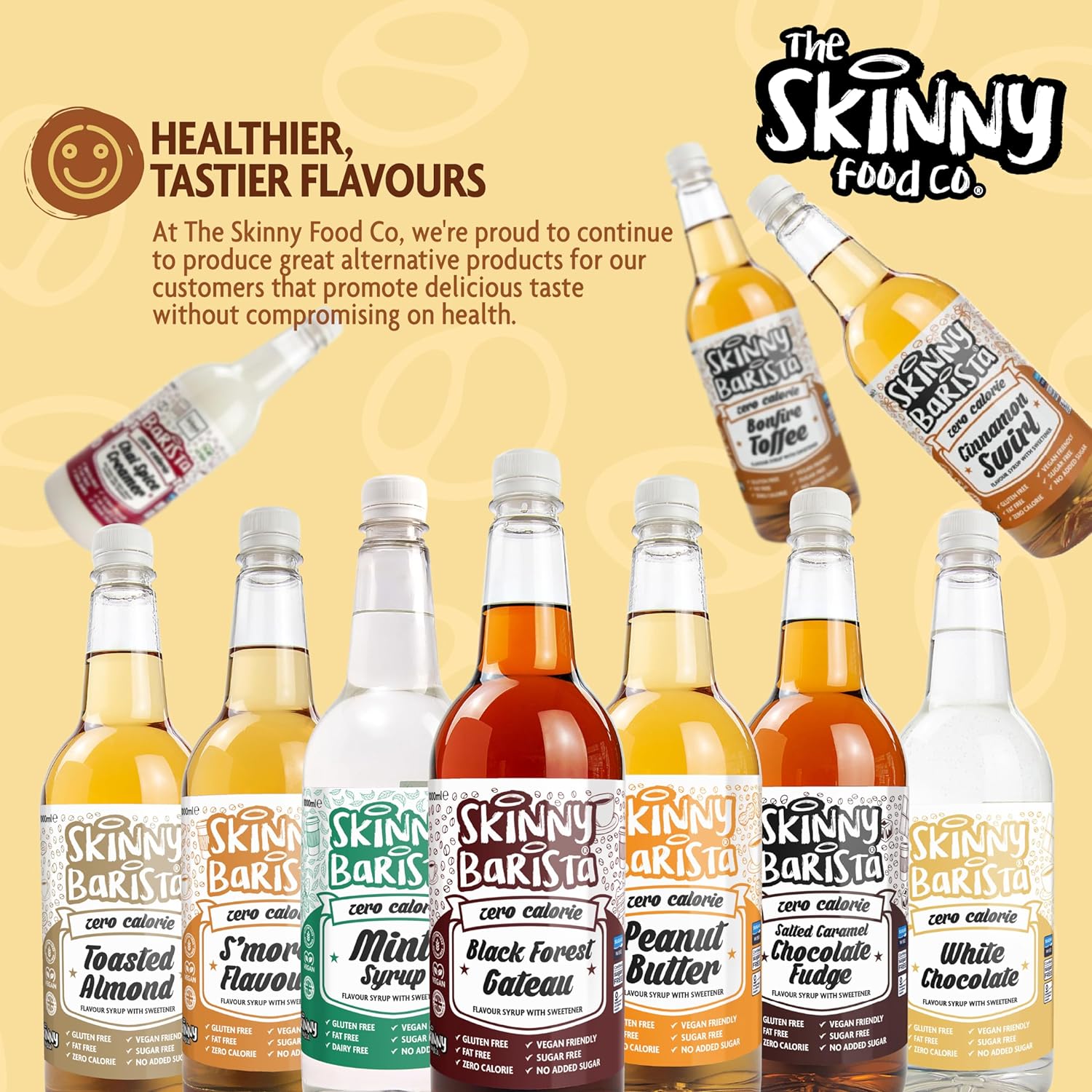 The Skinny Food Co Skinny Barista Zero Calorie Coffee Syrup - Zero VAT ZER001