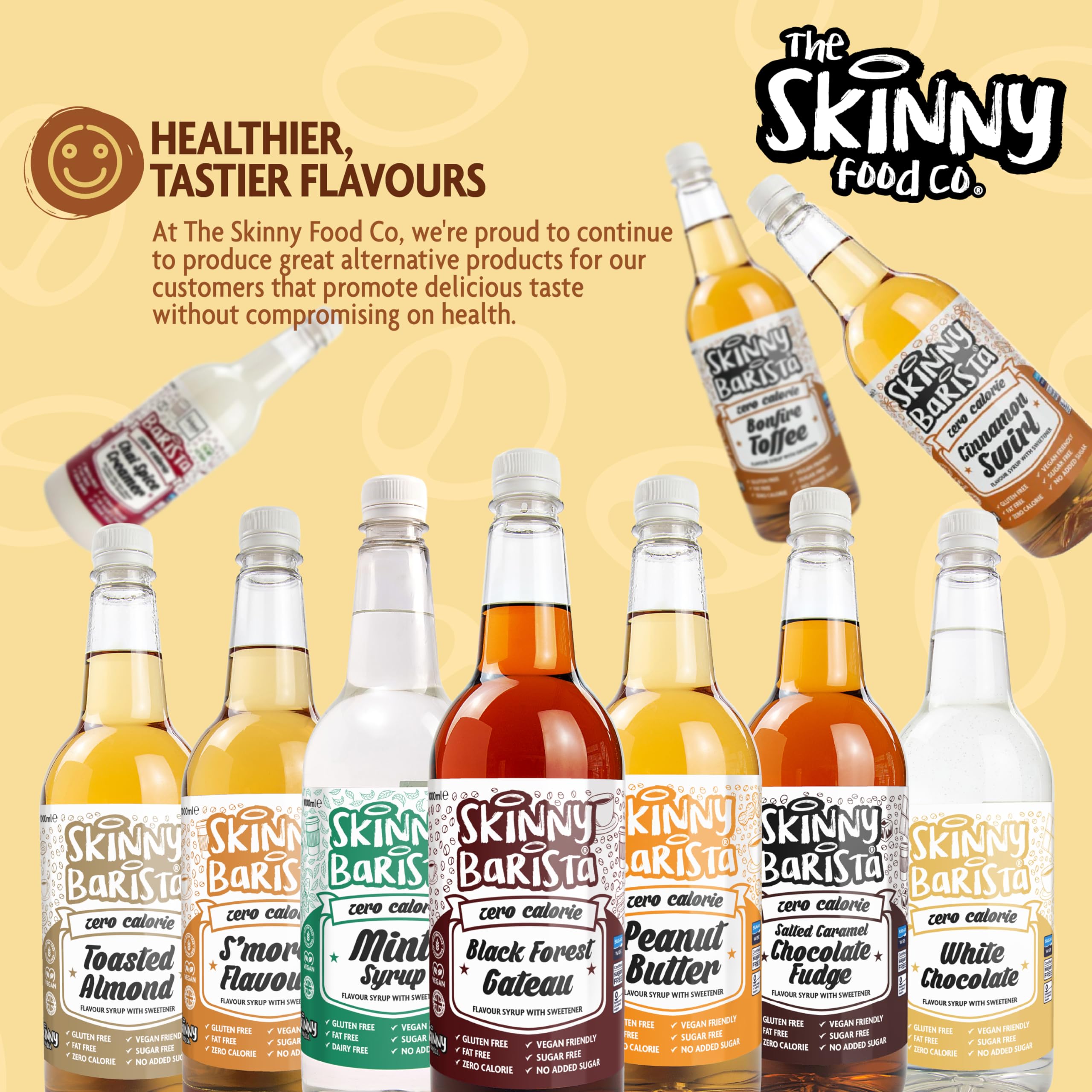 The Skinny Food Co Skinny Barista Zero Calorie Coffee Syrup - Zero VAT ZER001