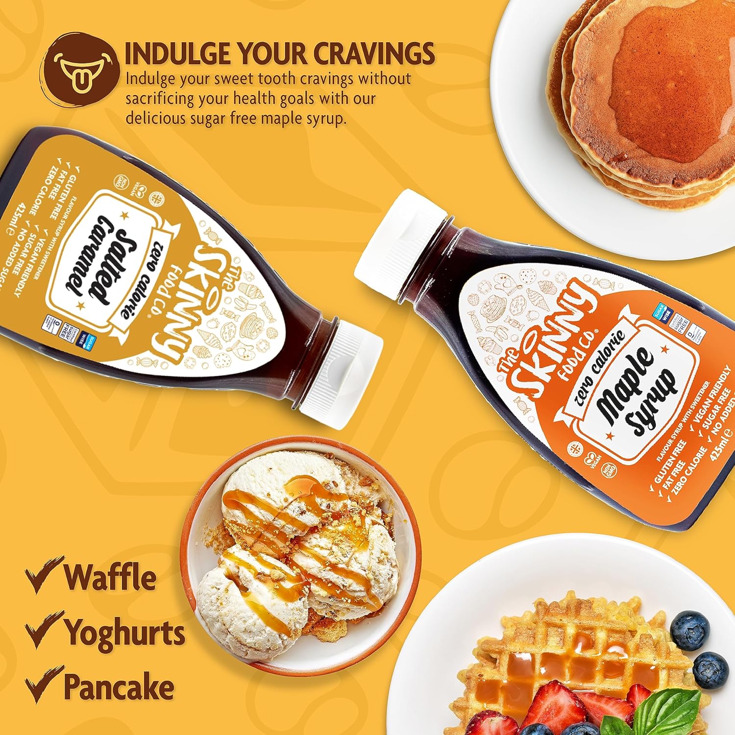 The Skinny Food Co Skinny Syrup - Dessert Sauces
