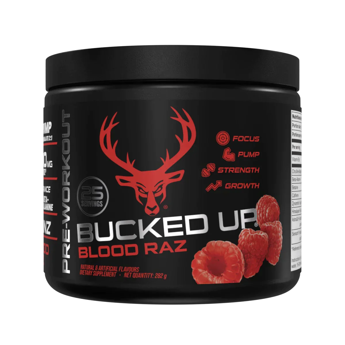 Bucked Up Pre-Workout - 282g / Strawberry Kiwi - Pre-Workout Powder
