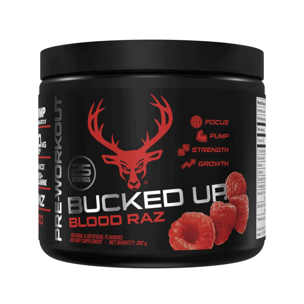 Bucked Up Pre-Workout - 282g / Strawberry Kiwi - Pre-Workout Powder