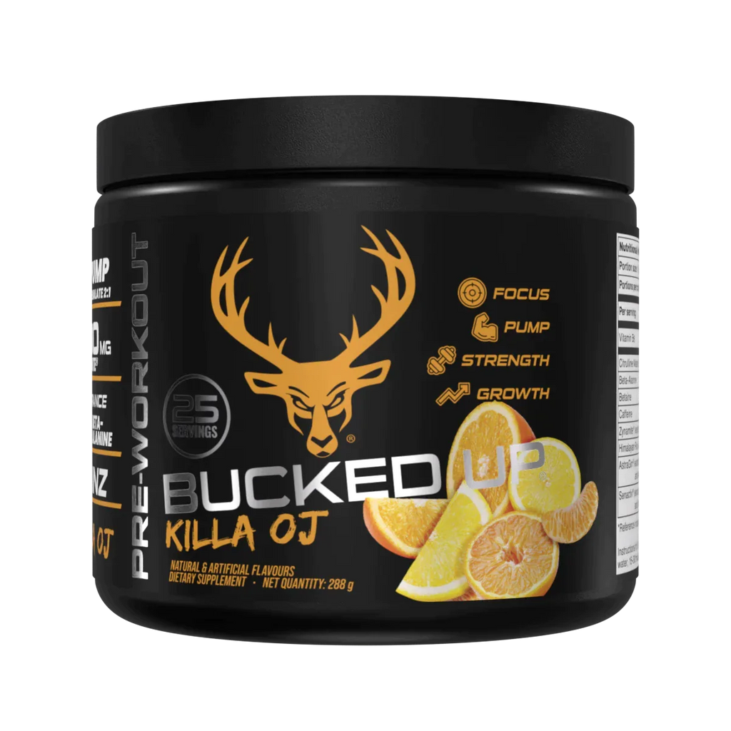 Bucked Up Pre-Workout - 282g / Strawberry Kiwi - Pre-Workout Powder
