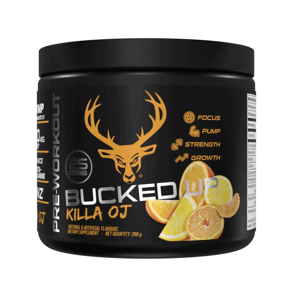 Bucked Up Pre-Workout - 282g / Strawberry Kiwi - Pre-Workout Powder