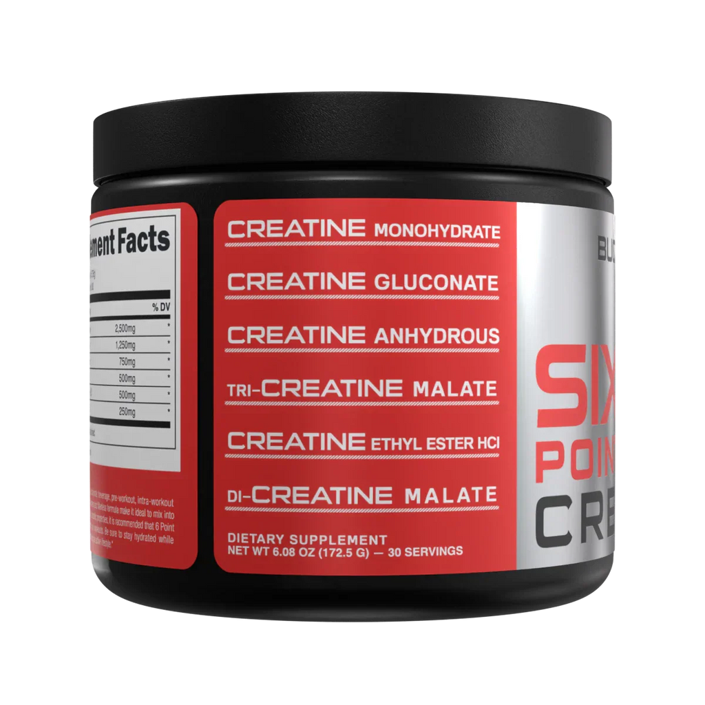 Bucked Up Bucked Up 6 Point Creatine - 175.5g / Unflavored - Creatine Powder