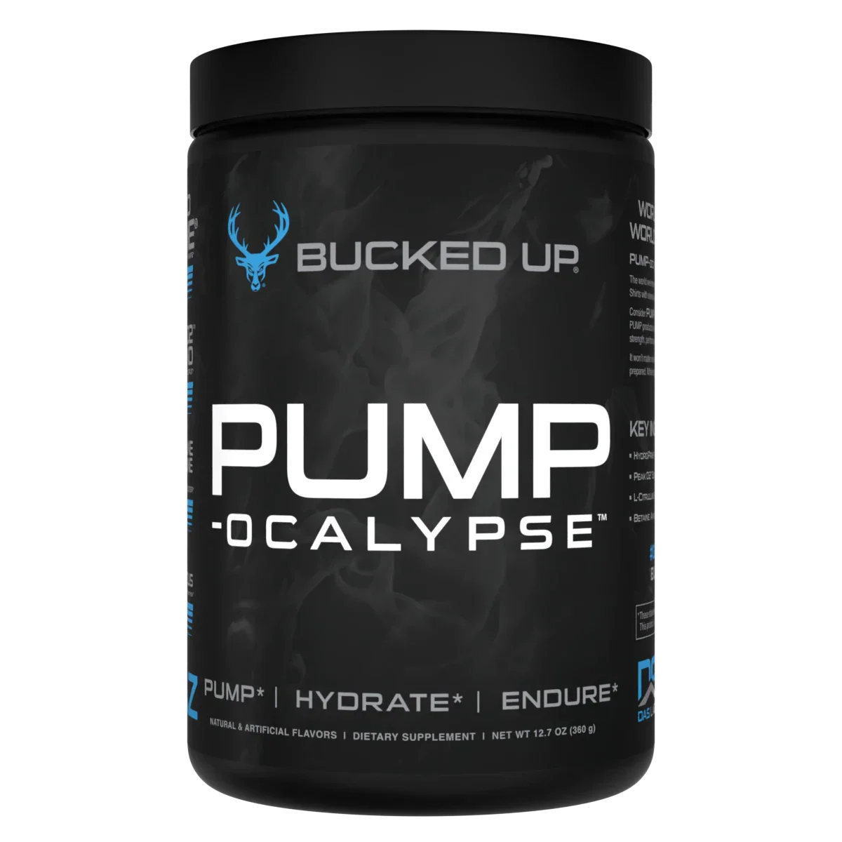 Bucked Up PUMP-ocalypse - 375g / Blue Raz - Pre-Workout Powder