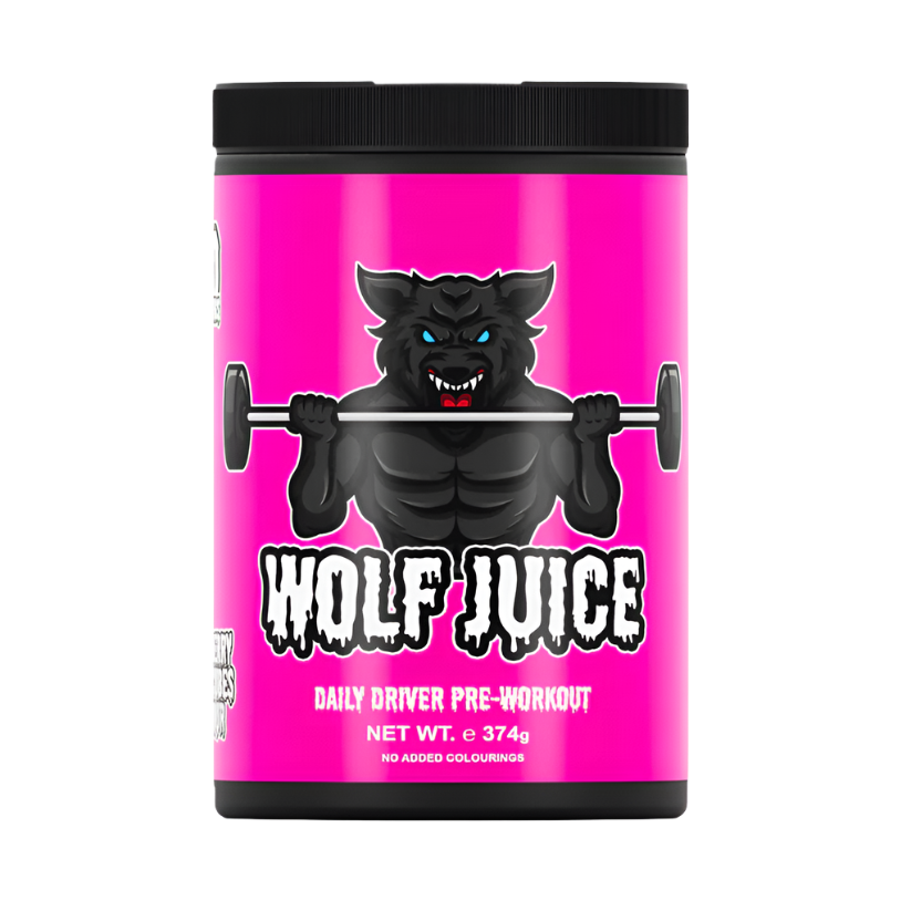 Wolf Supplements Wolf Juice V2 - 374g / Raspberry Jelly Cubes - Pre-Workout Powder