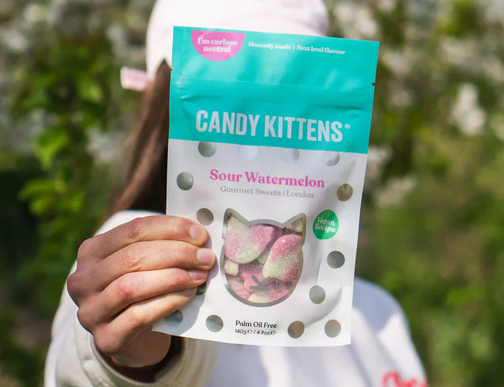 Candy Kittens 10x140g Very Cherry - Fruit & Chewy