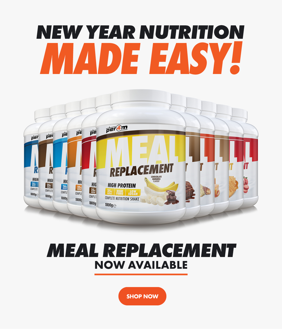 Per4m Meal Replacement - Meal Replacement Protein Powder