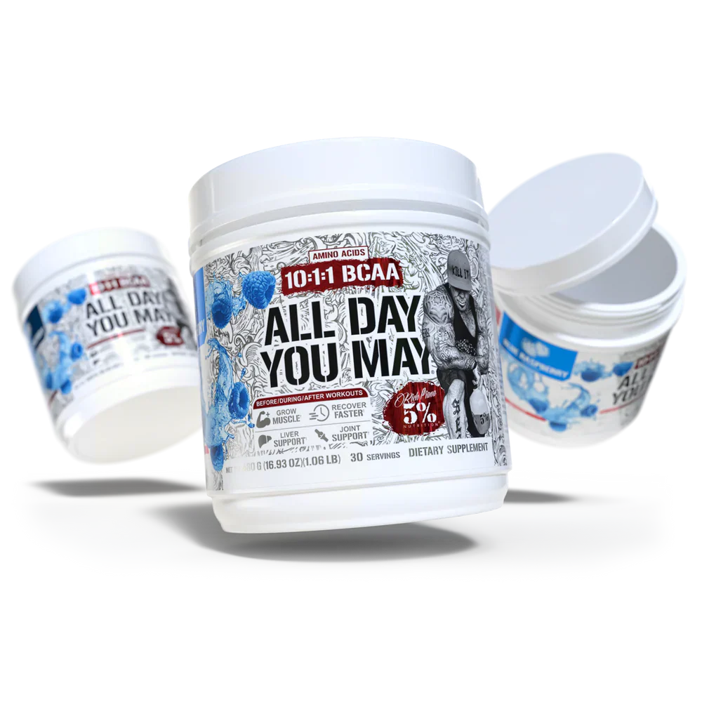 Rich Piana 5% Nutrition All Day You May Legendary Series Amino Acids Powder
