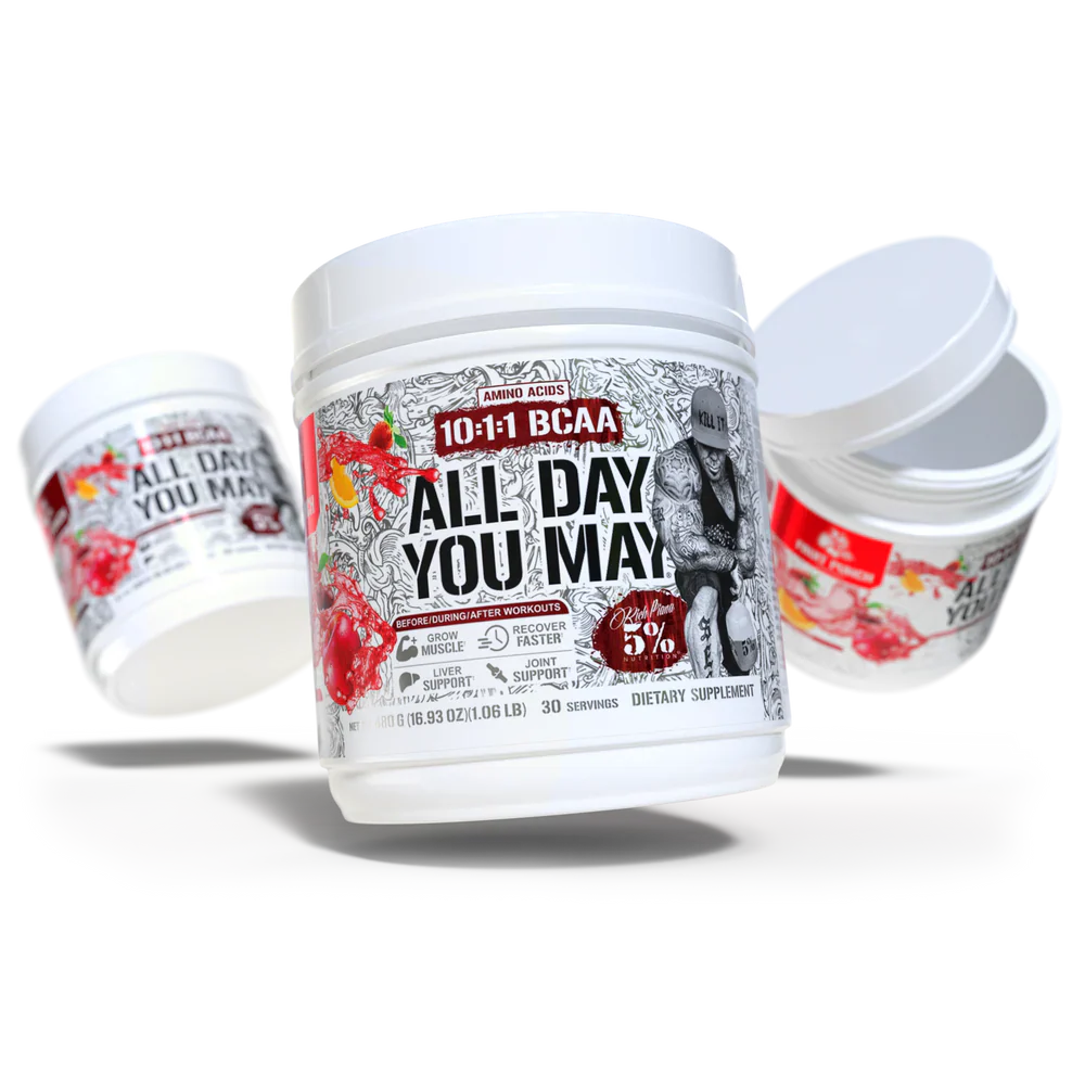 Rich Piana 5% Nutrition All Day You May Legendary Series Amino Acids Powder