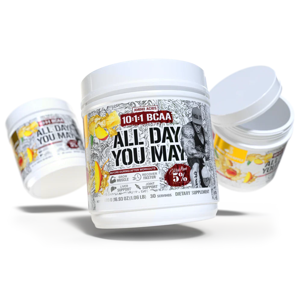 Rich Piana 5% Nutrition All Day You May Legendary Series Amino Acids Powder