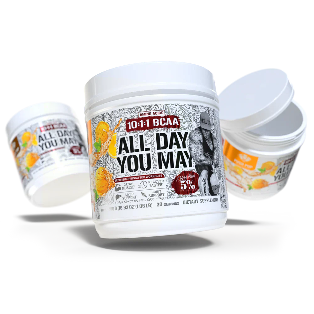 Rich Piana 5% Nutrition All Day You May Legendary Series Amino Acids Powder