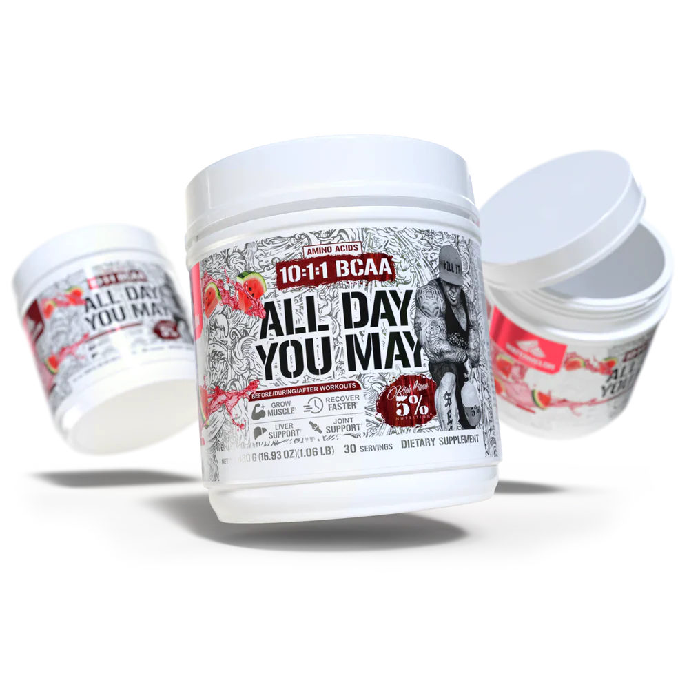 Rich Piana 5% Nutrition All Day You May Legendary Series Amino Acids Powder