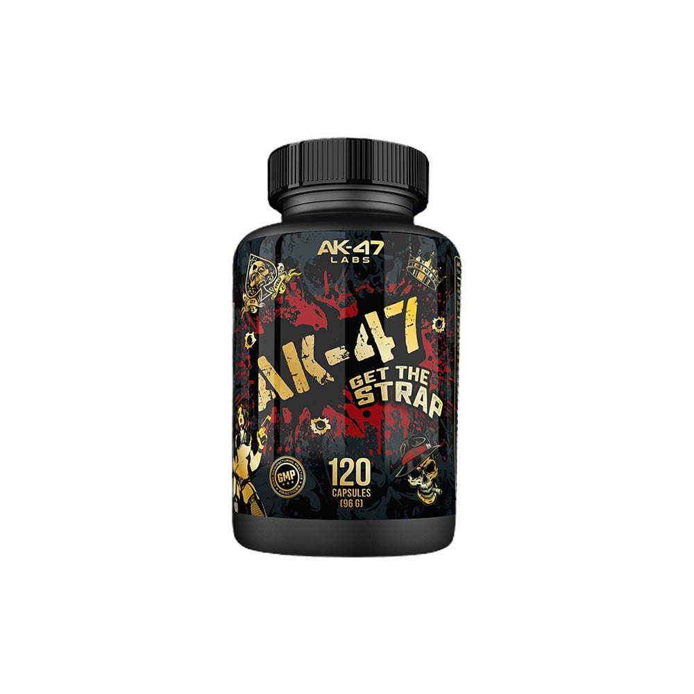 AK-47 Labs Labs Get The Strap - 120 Caps - Testosterone Booster Capsules