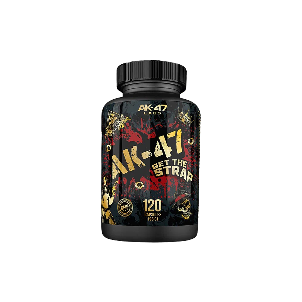 AK-47 Labs Labs Get The Strap - 120 Caps - Testosterone Booster Capsules