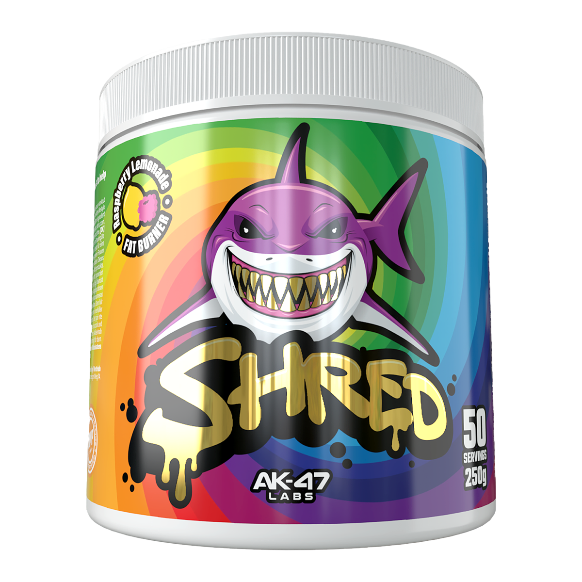 AK-47 Labs Shred Fatburner 250g Raspberry Lemonade