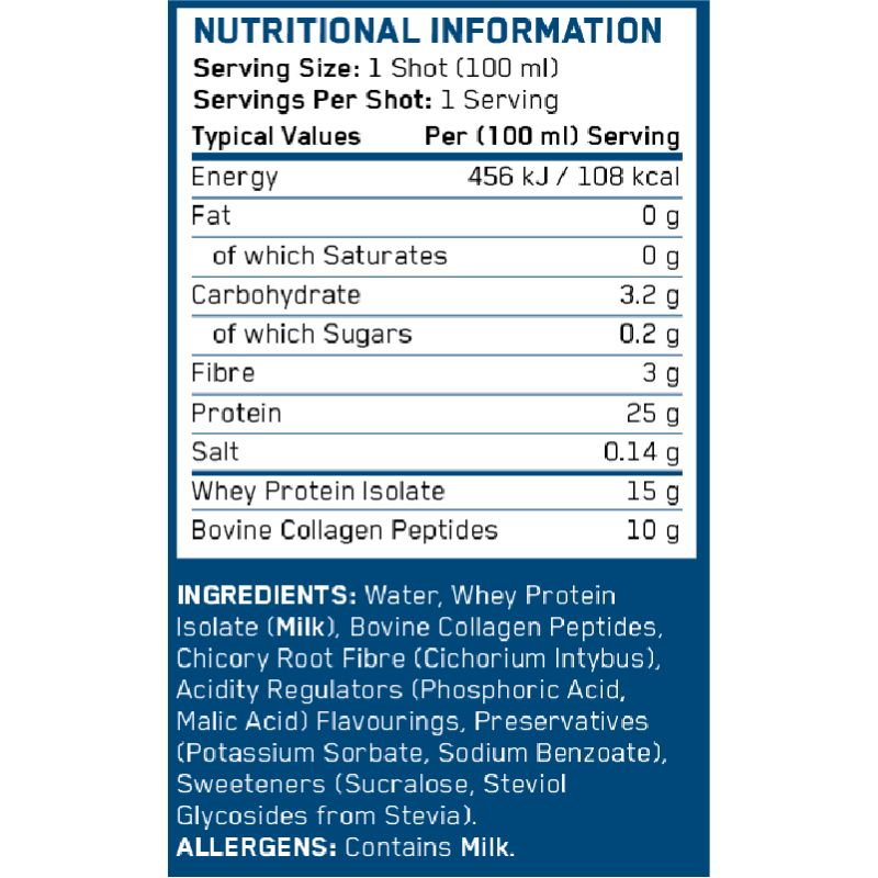 Applied Nutrition Protein Shot 12x 100ml