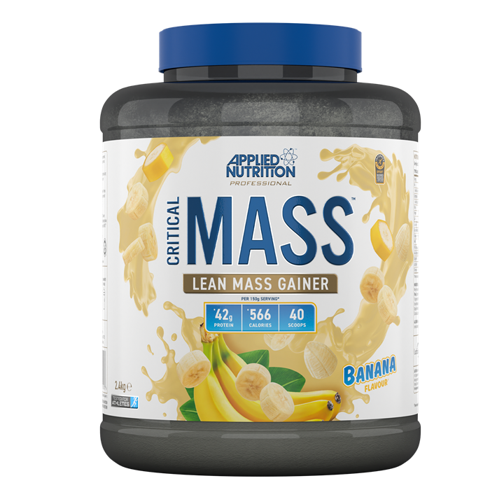 Applied Nutrition Critical Mass Professional - 2.4kg / Banana - Weight Gainer Powder