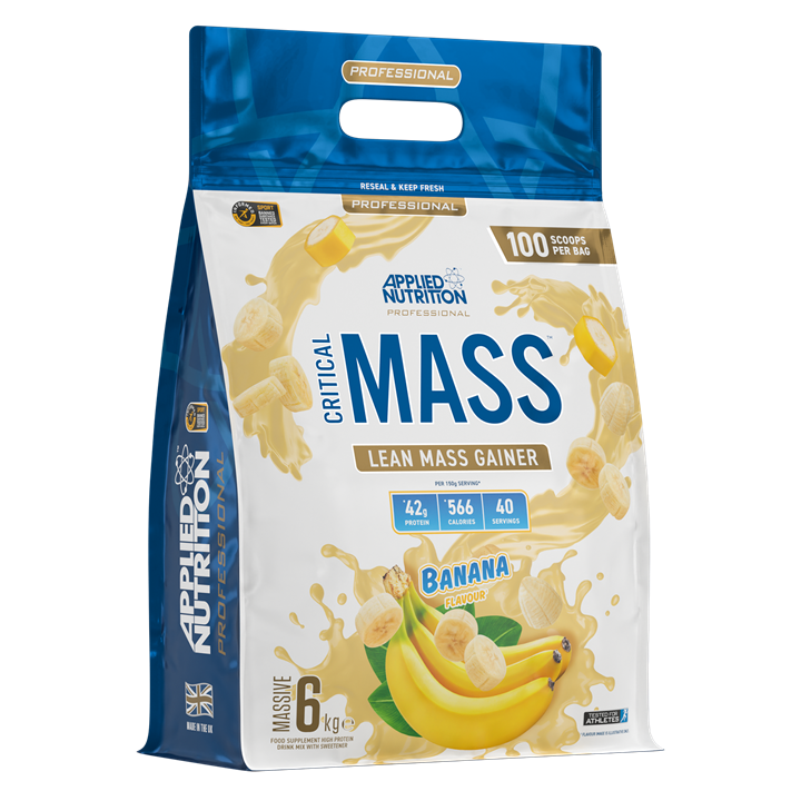 Applied Nutrition Critical Mass Professional - 6kg / Banana - Weight Gainer Powder