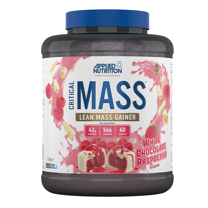 Applied Nutrition Critical Mass Professional - 2.4kg / White Chocolate Raspberry - Weight Gainer Powder