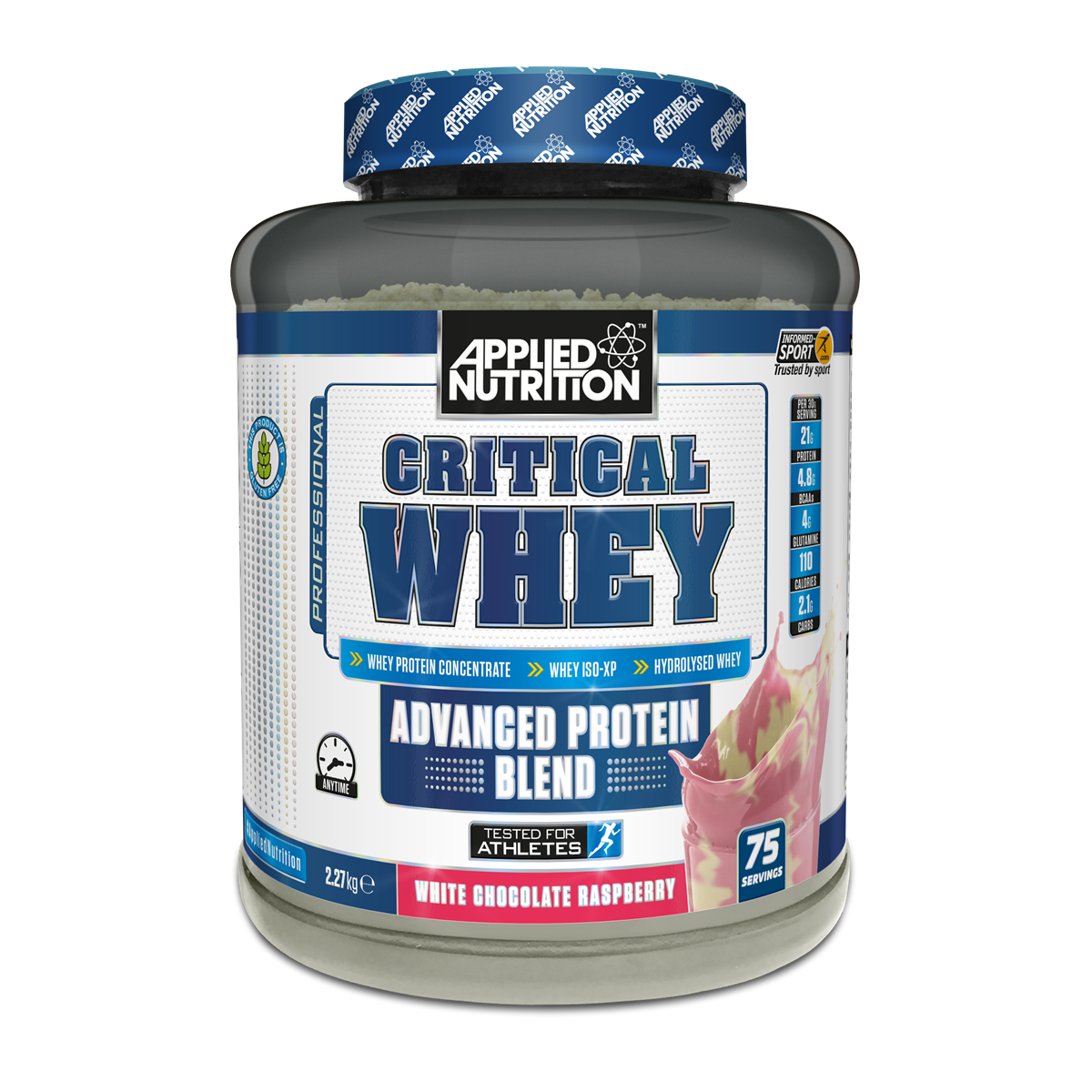 Applied Nutrition Critical Whey - 2kg / White Chocolate Raspberry - Whey Protein Powder