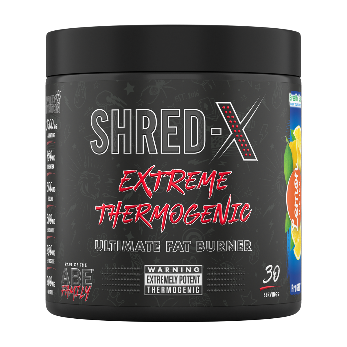 Applied Nutrition Shred-X Powder 300g Lemon Ice Tea