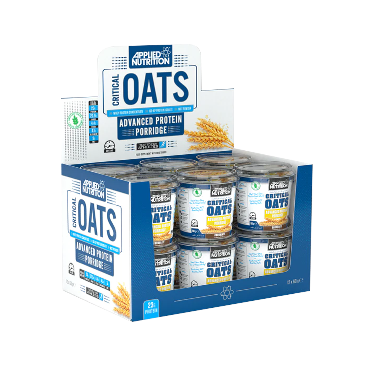 Applied Nutrition Critical Oats Protein Porridge - Protein Porridge Oats