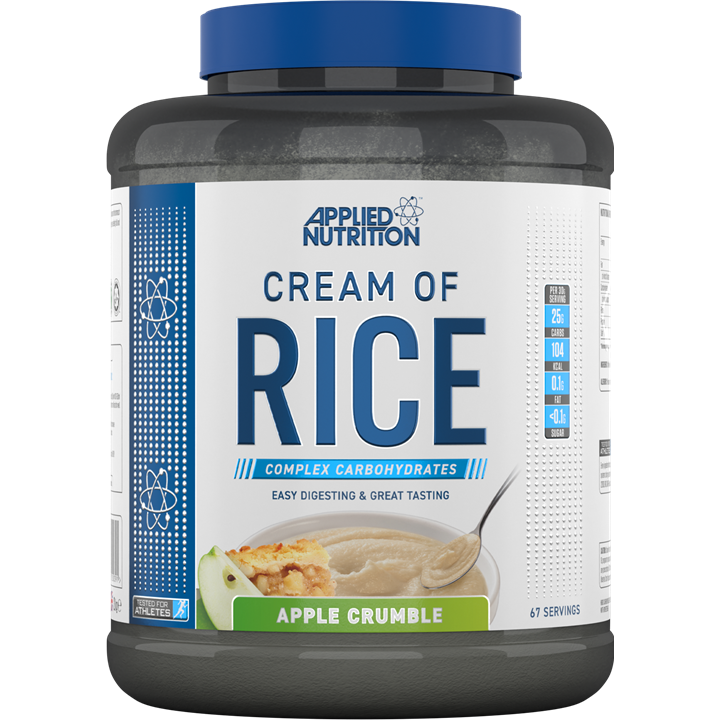 Applied Nutrition Cream Of Rice - 2kg / Apple Crumble - Cream of Rice Powder
