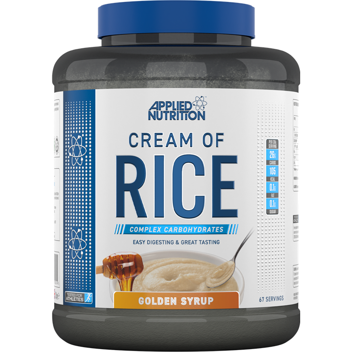 Applied Nutrition Cream Of Rice - 2kg / Golden Syrup - Cream of Rice Powder